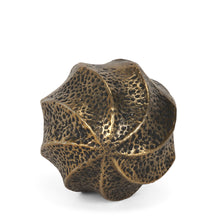 Load image into Gallery viewer, Sphere Tabletop Sculpture (729151) - Antiqued Gold