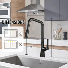Load image into Gallery viewer, Professional Kitchen Faucet With 3 Function 360 Sprayer And 1 Touch Switching