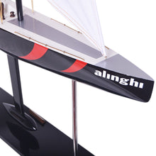 Load image into Gallery viewer, Hand Painted Model Boat (624692) - White / Black