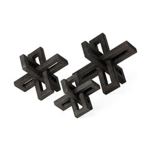 Load image into Gallery viewer, Tabletop Sculpture (Set of 3) - Black