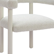 Load image into Gallery viewer, Aluminum Open Back Dining Arm Chairs (Set of 2) - White