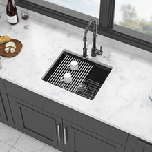 Load image into Gallery viewer, Quartz Composite Kitchen Sink With Workstation, Undermount