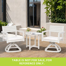 Load image into Gallery viewer, Outdoor Patio Swivel Rocker With Outdoor Grade Sunbrella Fabric Cushions (Set of 2) - Grayish