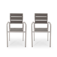Load image into Gallery viewer, Dreamlan - Outdoor Aluminum Dining Chair (Set of 2)