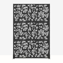 Load image into Gallery viewer, Three Panel Screen Room Divider (720048) - Black