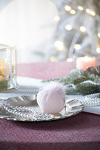 Load image into Gallery viewer, Christmas Ball Ornaments, Glass Decorative Hanging Ball Christmas Tree Ornaments For Holiday Party Decorations (Set of 6) - Pink