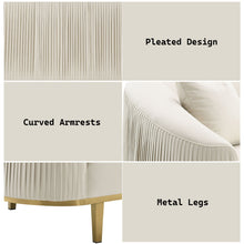 Load image into Gallery viewer, Martina - Loveseat With 2 Pillows - Ivory