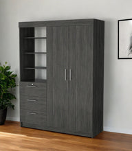 Load image into Gallery viewer, Three Drawer Combo Dresser - Gray