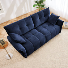 Load image into Gallery viewer, Modern Sofa & Pillows, Textured Cover, High Rebound Cushions