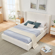 Load image into Gallery viewer, Functional Vertical Striped Bed With Gas Lift Storage