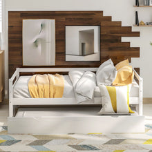 Load image into Gallery viewer, Twin Daybed With Trundle Frame Set