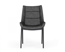 Load image into Gallery viewer, Faux Leather Dining Chairs (Set of 2) - Gray