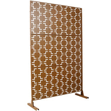 Load image into Gallery viewer, Outdoor & Indoor Metal Privacy Freestanding Decorative Screen