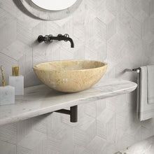 Load image into Gallery viewer, Bathroom Vessel Sink, Circular Design