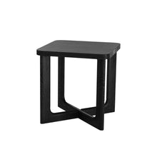 Load image into Gallery viewer, 24" Solid Wood Square End Table - Black