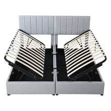Load image into Gallery viewer, Upholstered Platform Bed With A Hydraulic Storage System