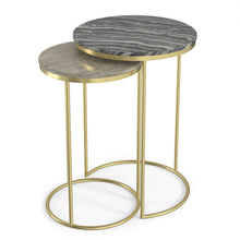 Load image into Gallery viewer, Ashley - 2 Piece Nesting Table - Gold
