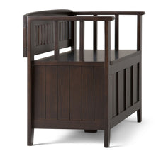 Load image into Gallery viewer, Acadian - Entryway Storage Bench, Handcrafted