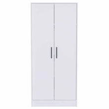 Load image into Gallery viewer, Tall Two Door Closet - White