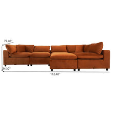 Load image into Gallery viewer, Hayward - Oversized Modular Sectional Sofa