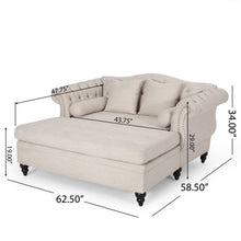 Load image into Gallery viewer, Loveseat Chaise Lounge
