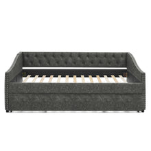 Load image into Gallery viewer, Upholstered Daybed With USB Charging & Pull Out Bed