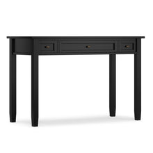 Load image into Gallery viewer, Warm Shaker - Writing Desk With Drawers - Black