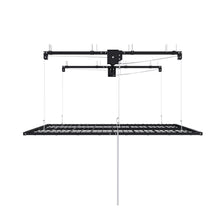 Load image into Gallery viewer, Overhead Garage Storage Rack For High Ceilings & Safety Lock - Black