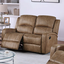 Load image into Gallery viewer, Manual Reclining Loveseat With Horizontal And Vertical Tufting