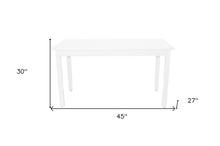 Load image into Gallery viewer, 48" Solid Wood Dining Table - White