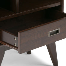 Load image into Gallery viewer, Draper - Mid Century Wide Bookcase And Storage Unit