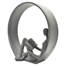 Load image into Gallery viewer, Man Tabletop Sculpture (568331) - Black