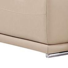 Load image into Gallery viewer, Leather Modular L-Shaped 7 Piece Corner Sectional With Console - Beige