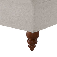 Load image into Gallery viewer, Candor - Ottoman Upholstered Footrest - Beige / Gray