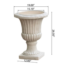 Load image into Gallery viewer, Classic Italian Urn Planter - Antique White