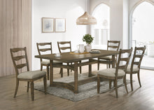 Load image into Gallery viewer, Parfield - 7 Pieces Dining Room Set - Light Brown / Oak