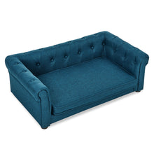 Load image into Gallery viewer, Modern Elegant Rectangle Pet Bed, Durable Elevated Dog Sofa