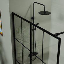 Load image into Gallery viewer, Shower Screen Walk In Wet Room - Black