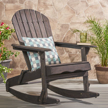 Load image into Gallery viewer, Outdoor Adirondack Rocking Chair With Hand Crafted Details