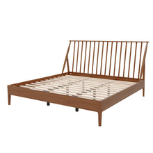 Load image into Gallery viewer, Bohemian Platform Bed With Tall Headboard