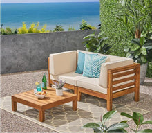 Load image into Gallery viewer, Oana - 3 Piece Love Seat Set With Coffee Table