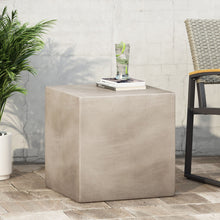 Load image into Gallery viewer, Outdoor / Indoor Square Lightweight Side Table