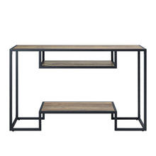 Load image into Gallery viewer, Idella - Sofa Table - Rustic Oak / Black