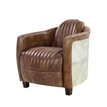 Load image into Gallery viewer, Brancaster - Grain Leather Chair - Brown