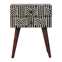 Load image into Gallery viewer, Edessa Bone Inlay Bedside