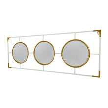 Load image into Gallery viewer, 3 Mirror Piece Wall Mirror InRectangular Frame, Home Wall Decor For Bedroom Living Room