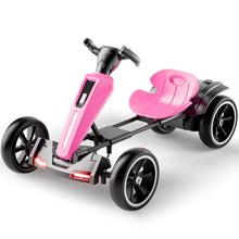 Load image into Gallery viewer, Electric Kids Pedal Go Kart With Adjustable Seat, Foldable Design