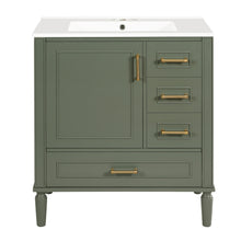 Load image into Gallery viewer, Traditional Bathroom Vanity Set With Soft Close Doors