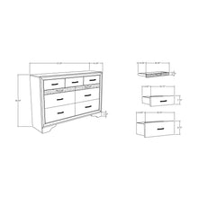 Load image into Gallery viewer, Ryder - Sparkle Dresser - Gray