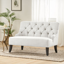 Load image into Gallery viewer, Nicole - French Style Upholstered Loveseat With Tufted Backrest